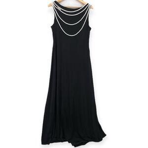 ~Patra Women's Pearl Necklace Accented Gown NWOT 16